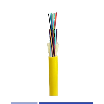 comprare Cable di fibra ottica in interno in singolo modo OS2 Tight Buffered Riser 24 Strand Soft fabbricazione online