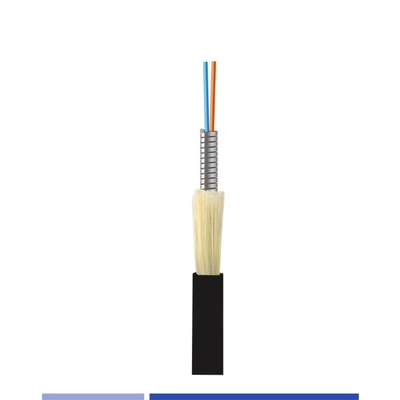 comprare Cable a fibra ottica ad alta velocità per interni a 6 strati di fibra blindata G652D Riser a prova d'acqua fabbricazione online