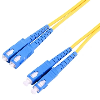comprare SC/UPC-SC/UPC Single-Mode Duplex Fiber Optic Patch Cord LSZH 2.0 mm fabbricazione online