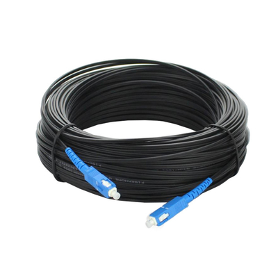comprare Single-mode FTTH Drop Patch Cord SC UPC G657A1 Simplex LSZH 3m Alta resistenza fabbricazione online