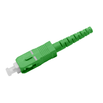 comprare Single-mode SC APC Fibra ottica connettore Simplex 2.0mm boot fabbricazione online