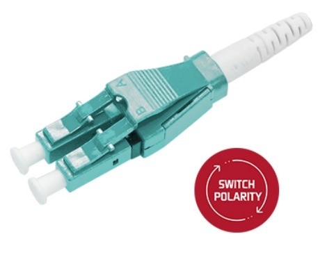 comprare Polarità connettore in fibra ottica commutabile Uniboot LC UPC Om3 connettori in fibra fabbricazione online