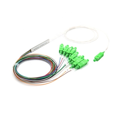 comprare 1x8 Single Mode Fiber Splitter SC/APC Mini Modulo senza blocchi 900μM fabbricazione online