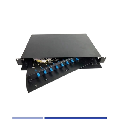 comprare Fibra ottica patch panel 12 Port SC Simplex rotativo 1U 19 
