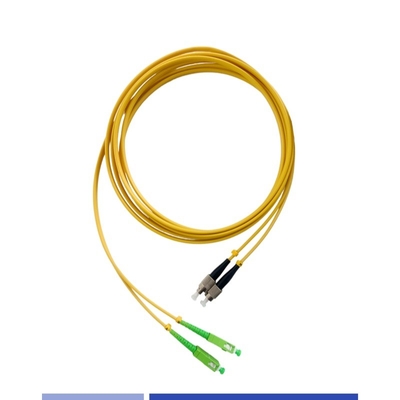 comprare Indicatori di copertura in fibra ottica a singolo modo SC/APC a FC/UPC Duplex 3.0mm LSZH fabbricazione online