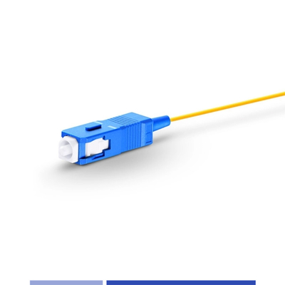 comprare Pigtail in fibra ottica impermeabile UPC SC Pigtail single mode OS2 9/125um LSZH 1m fabbricazione online