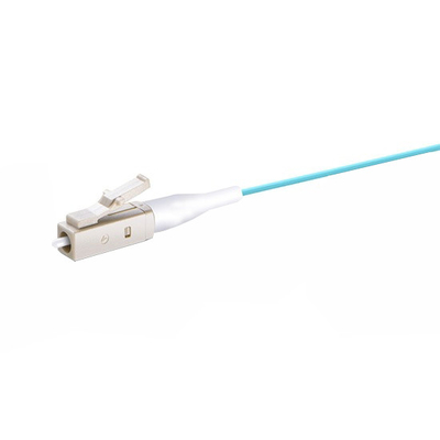 comprare 50/125um Fibra ottica Pigtail Multimode OM3 LSZH 1m LC UPC Pigtail Alta versatilità fabbricazione online