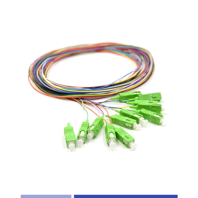 comprare Singlemode OS2 SC APC Pigtails 12 fibre LSZH 3m Per soluzioni FTTH fabbricazione online