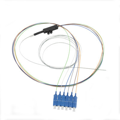 comprare 6 Fibra Nastro di fibra Pigtail Nastro di fibra Pigtail Fanout Kit Singlemode SC UPC LSZH 1m fabbricazione online