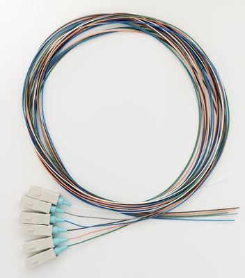 comprare LSZH 1m 6 Fibre OM3 Fibre Pigtail SC UPC 50/125 Scarpe da acqua leggere fabbricazione online