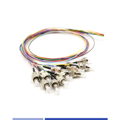 comprare 12 fibre Fibra ottica Pigtail ST UPC Singlemode OS2 LSZH 3m Per soluzioni FTTH fabbricazione online