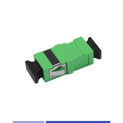 comprare Adaptatore a fibra ottica Accoppiatore ottico singolo SC/APC Simplex senza flange Verde fabbricazione online