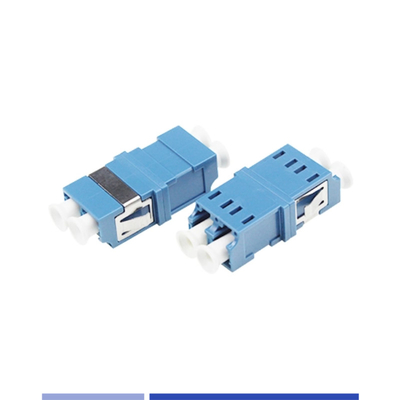 comprare Adaptatore a fibra ottica duplex LC UPC Adaptatore mono modalità senza flange verde fabbricazione online
