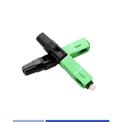 comprare SC APC Fiber Quick Connector Single-mode resistenza all'usura impermeabile fabbricazione online
