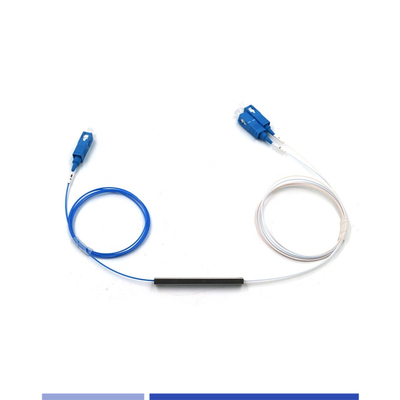 comprare Mini modulo 1x2 Splitter ottico senza blocchi SC/UPC singolo 900μM fabbricazione online