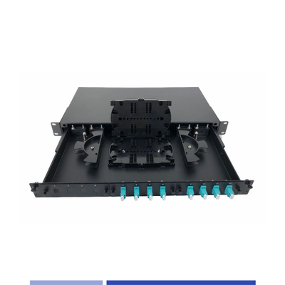 comprare 24 Port Fiber Optic Patch Panel Duplex 19