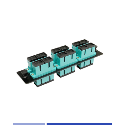 comprare SC Duplex OM3 Optical Patch Panel 6 Port Acciaio laminato a freddo personalizzato fabbricazione online
