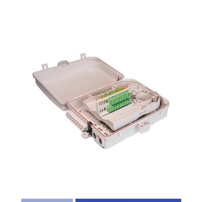 comprare 24 Port Termination Box Fibra ottica SC ABS Plastic Simplex Adapter 24 Core fabbricazione online