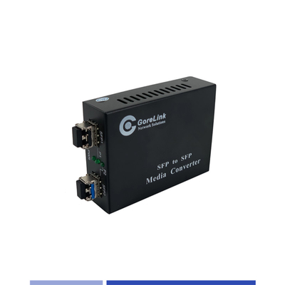 comprare SFP a SFP Fiber Media Converter Modulo SFP 1.25G caricato Modulo SFP singolo SMF 1310nm Modulo SFP doppio fabbricazione online
