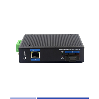 comprare Convertitore di fibre mediatiche industriali 10/100/1000M con 2 porte RJ45 Single-mode SMF Duplex SC 1310nm 20KM fabbricazione online