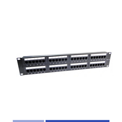 comprare Cat6 48 Port Unshielded Patch Panel 2U 19
