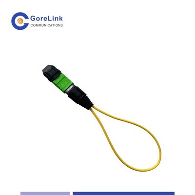 comprare 12 Modulo MPO/APC monouso di fibra per le prove QSFP fabbricazione online