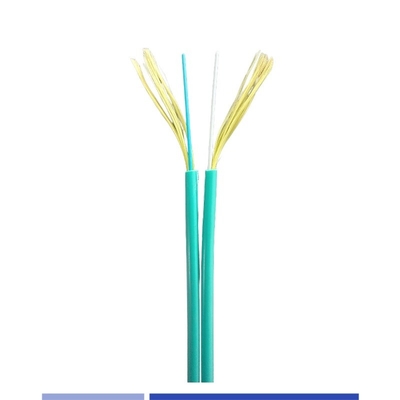 Giacca duplex LSZH Cable a fibra ottica per interni Cordone a fibra ottica OM3 50/125um Leggere