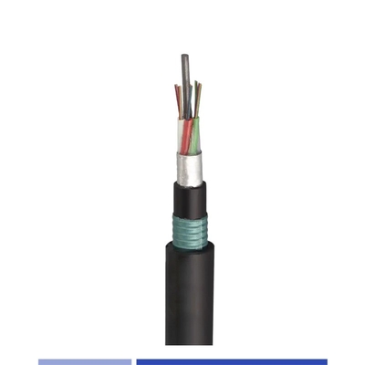 48 fibra multimode OM3 intrappolamento diretto cavo in fibra ottica corazzato PE GYTA53