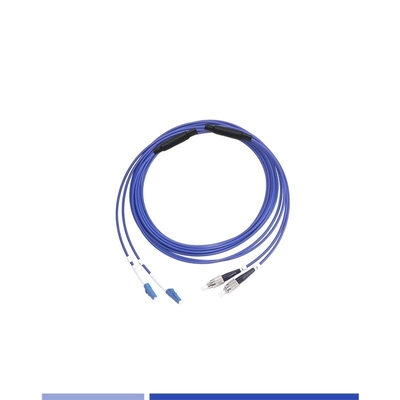 Duplex 1m LSZH Giacca blindata Fibra ottica Patch Cord LC FC Singlemode